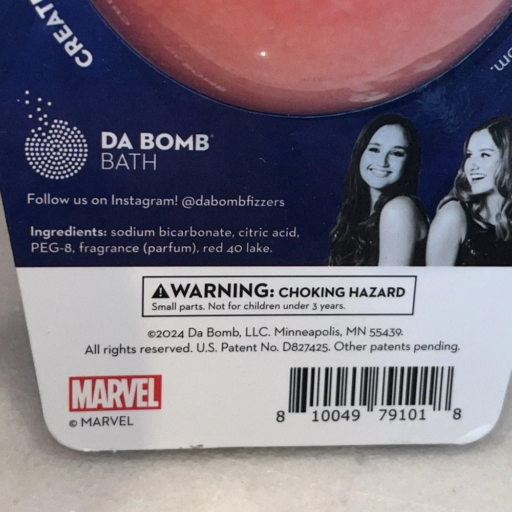 Da Bomb Spider-Man Bath Bomb 3 Pack Spidey Scents Bath Fizzer w/ Surprise Inside